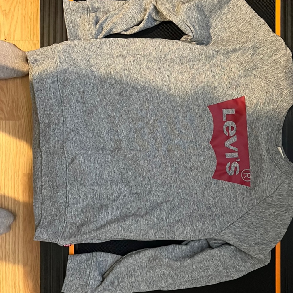 Grey Levi’s crewneck